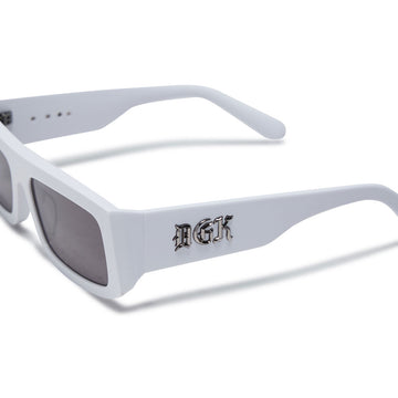 DGK Municipal Sunglasses - White/Grey