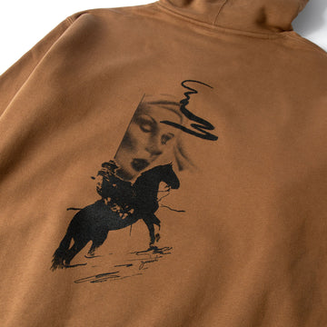 CCS x Zanereti Where To Go Hoodie - Saddle