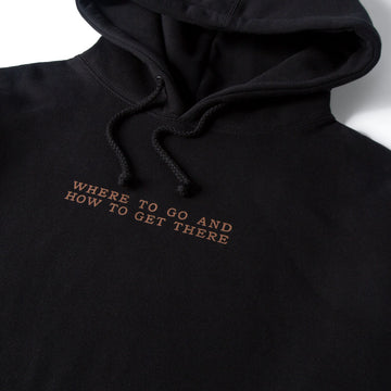 CCS x Zanereti Where To Go Hoodie - Black