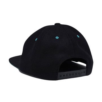 Snot Wool College Hat - Black