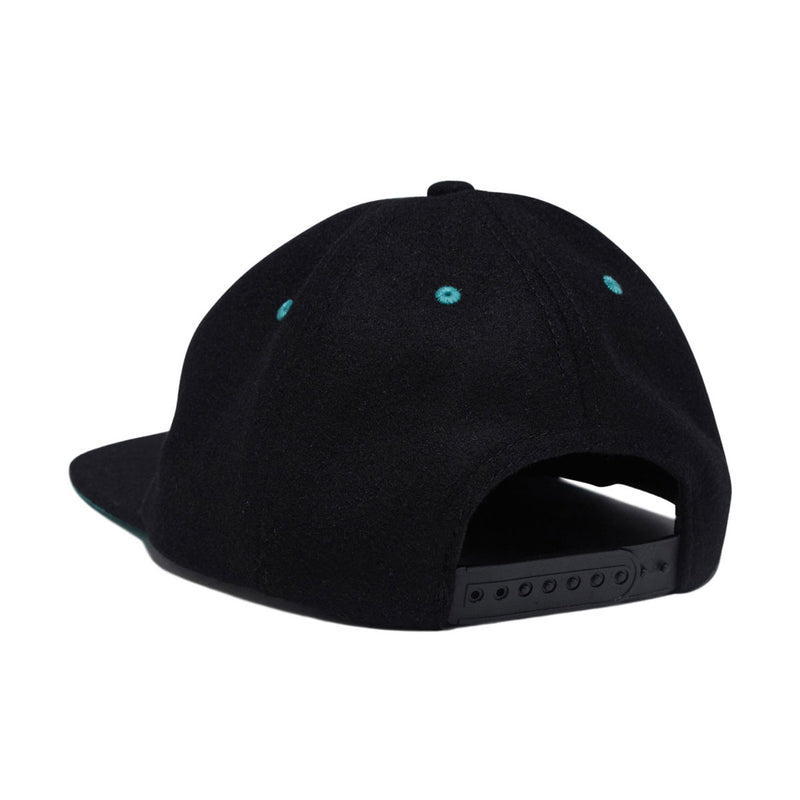 Snot Wool College Hat - Black