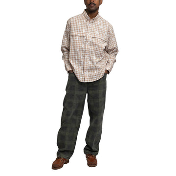 Hoddle Ranger Jeans - Green Plaid