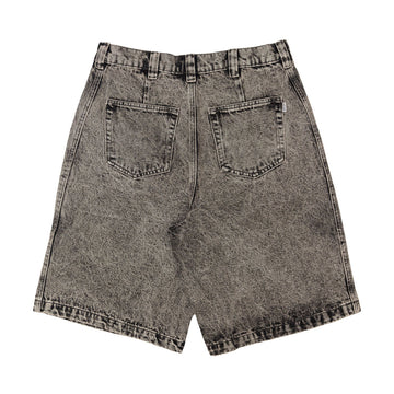 Hoddle Bermuda Shorts - Overdye Grey Denim