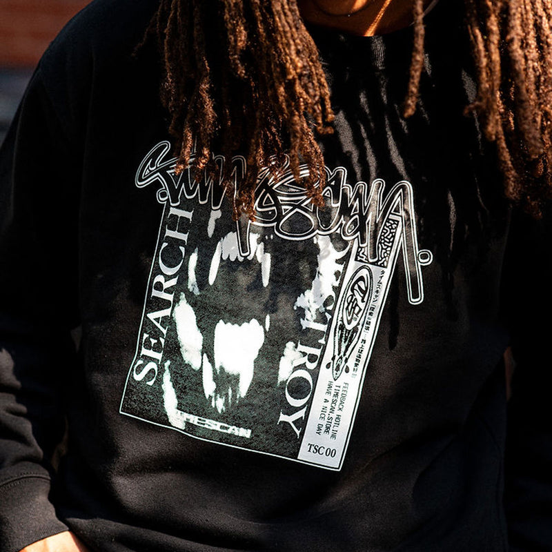 Timescan Search & Destroy Sweatshirt - Black