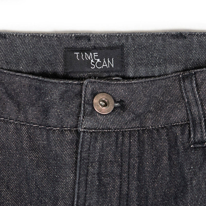 Timescan Relaxed Denim Jeans - Black