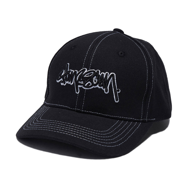 Timescan Script Logo Hat - Black