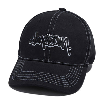 Timescan Script Logo Hat - Black