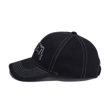 Timescan Script Logo Hat - Black
