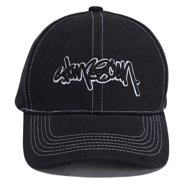 Timescan Script Logo Hat - Black