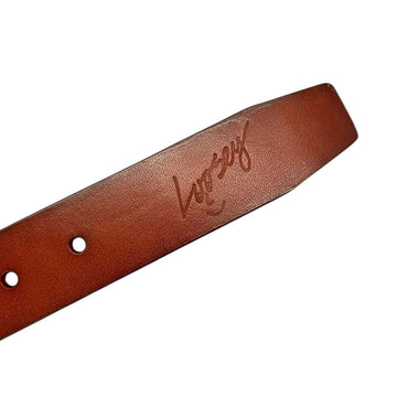Loosey Premium Leather Belt - Brown