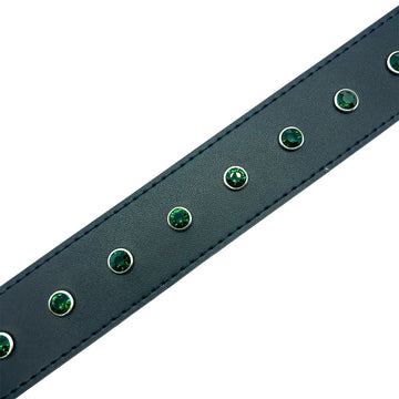 Loosey Rhinestone Belt - Black