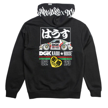 DGK x Kaido House Torque Hoodie - Black
