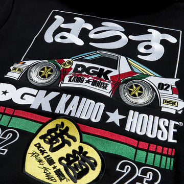 DGK x Kaido House Torque Hoodie - Black