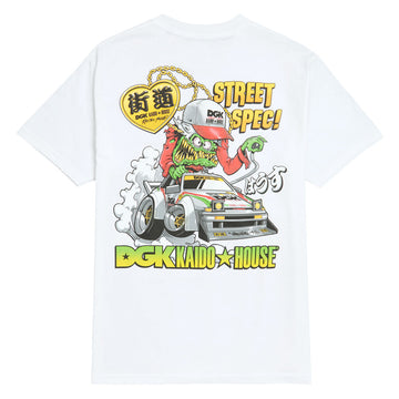 DGK x Kaido House Wide Open T-Shirt - White
