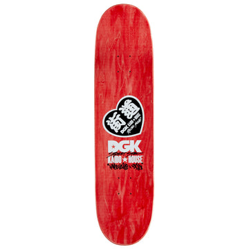 DGK x Kaido House Wide Open Embossed Skateboard Complete - Black - 8.06