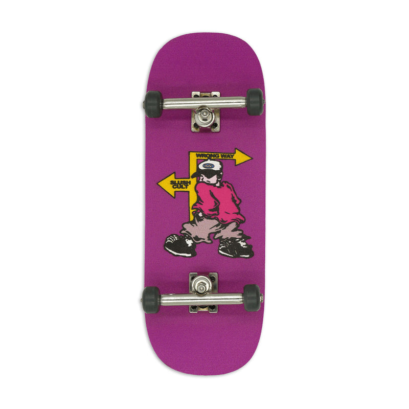 SlushCult Wrong Way Grom Fingerboard Complete