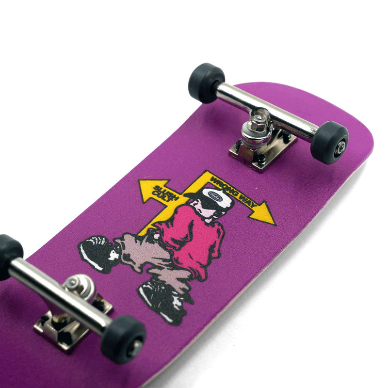 SlushCult Wrong Way Grom Fingerboard Complete