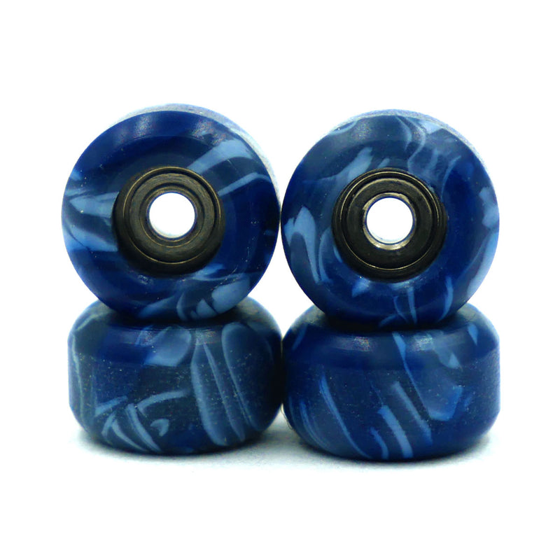 SlushCult Swirl Grom Fingerboard Wheels - Blue