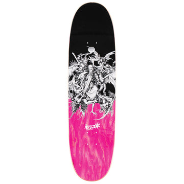 Welcome Spear On Son Of Boline Skateboard Deck - Teal Stain/Prism Foil - 8.80
