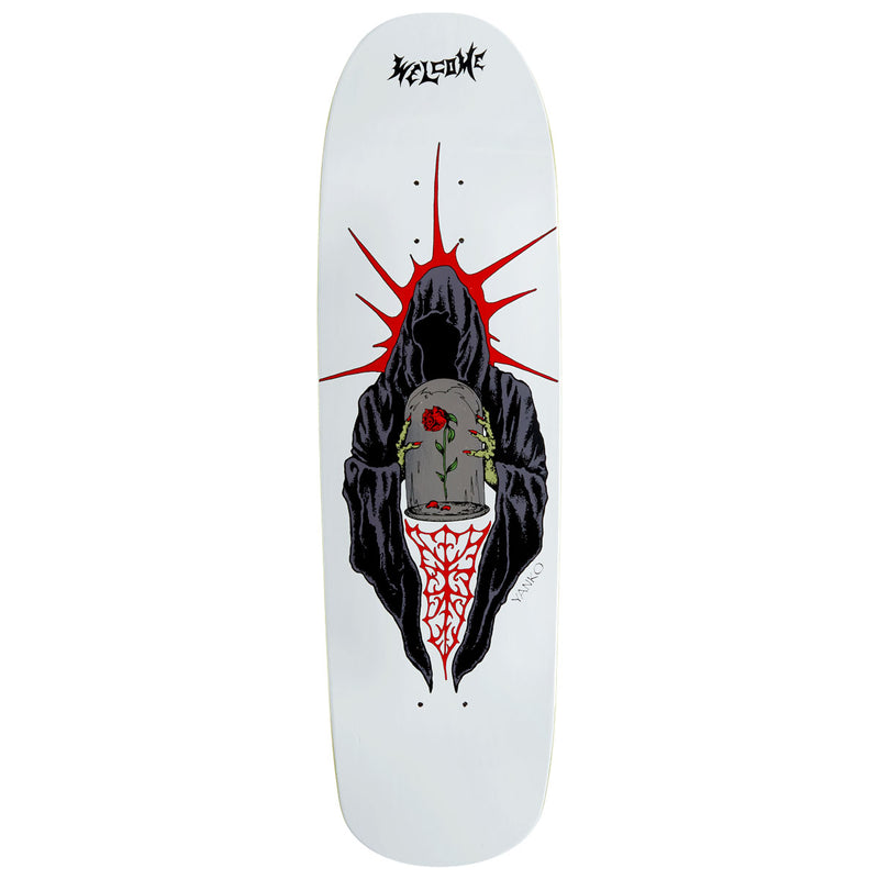 Welcome Wilted Jake Yanko On Panther Skateboard Deck - White - 9.00