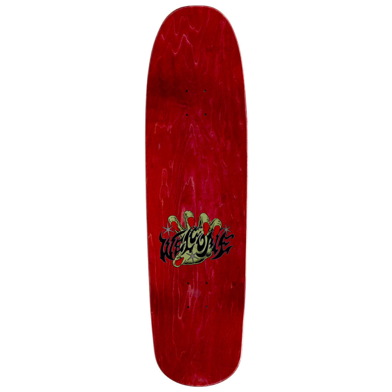 Welcome Wilted Jake Yanko On Panther Skateboard Deck - White - 9.00