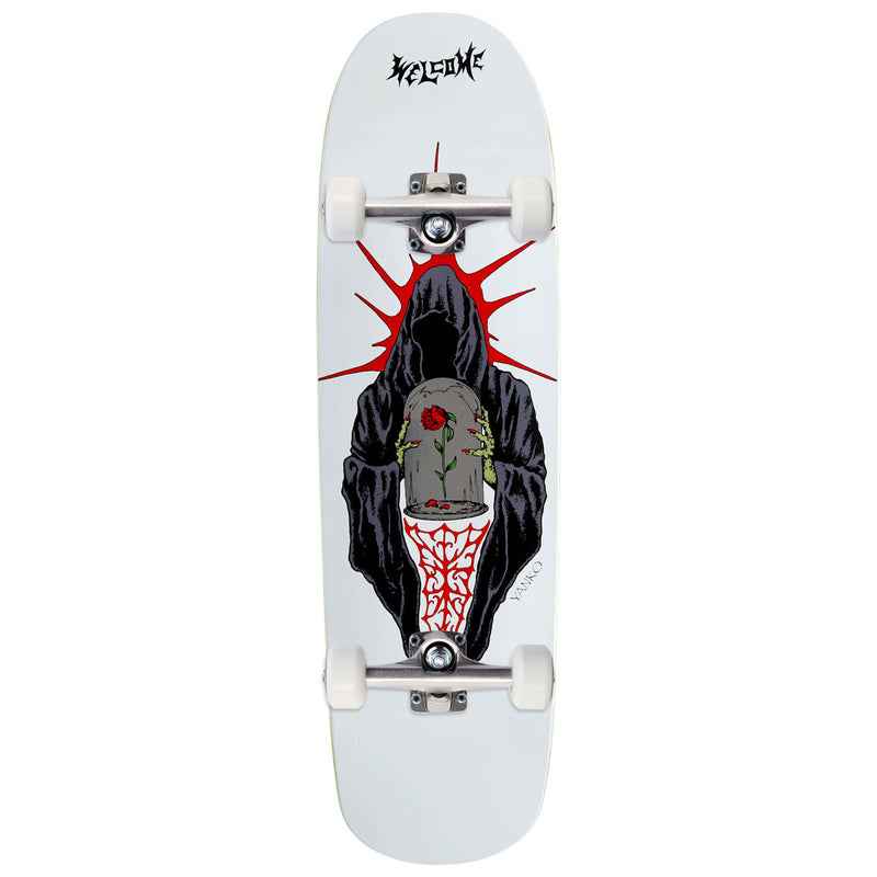 Welcome Wilted Jake Yanko On Panther Skateboard Complete - White - 9.00