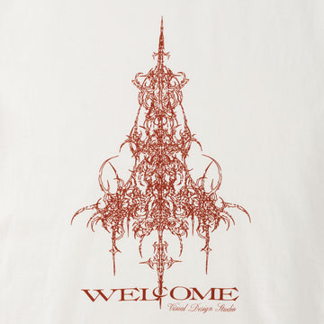 Welcome Chandelier T-Shirt - White