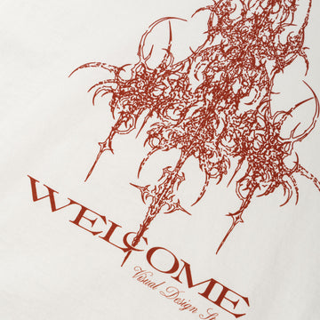 Welcome Chandelier T-Shirt - White