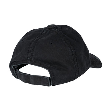 Welcome Distressed Vamp Hat - Black