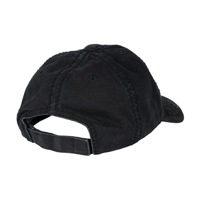 Welcome Distressed Vamp Hat - Black