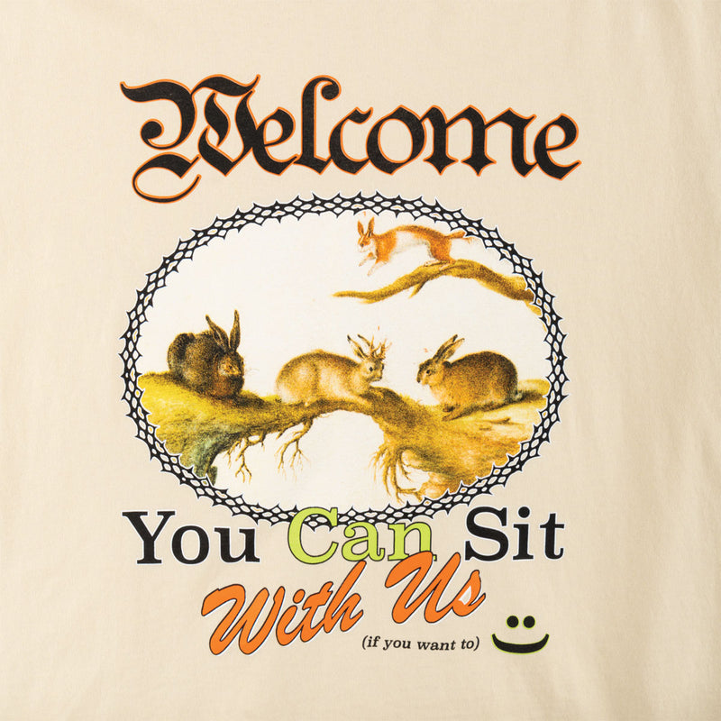 Welcome Friend T-Shirt - Bone