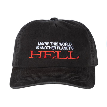 Welcome Hell Hat - Vintage Black