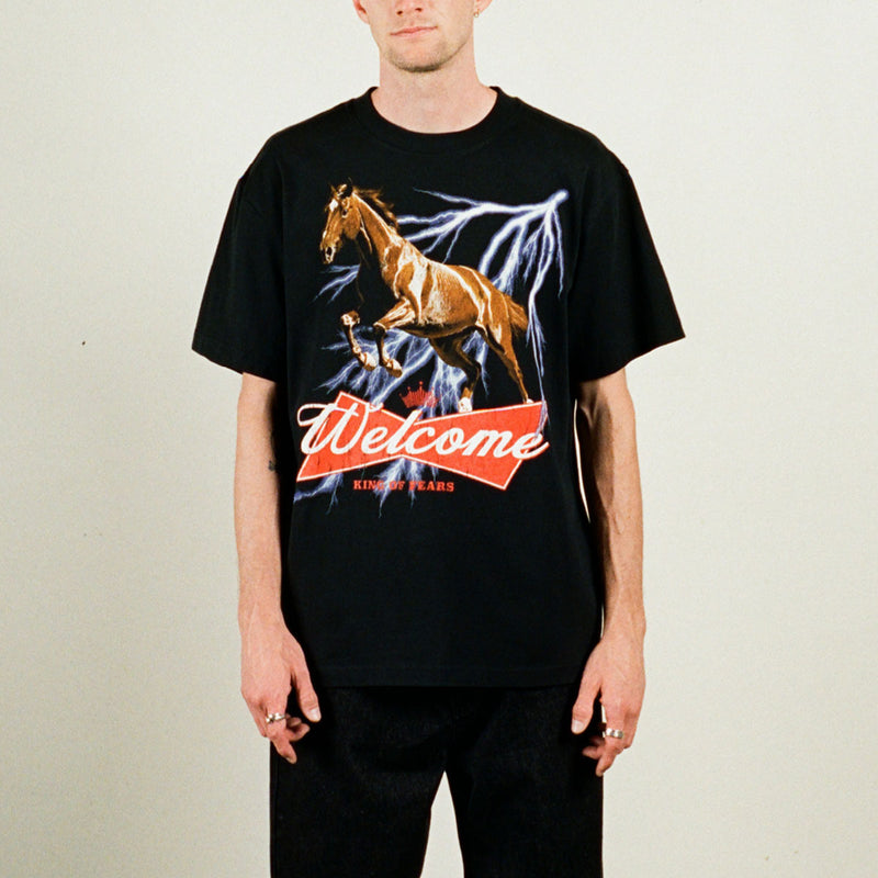 Welcome King Of Fears T-Shirt - Black