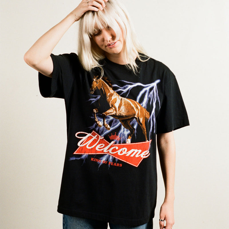 Welcome King Of Fears T-Shirt - Black