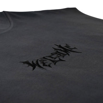 Welcome Vamp Knit Tank Top - Black Sun Fade