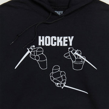 Hockey Wield Hoodie - Black