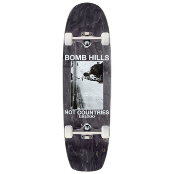 GX1000 Bomb Hills Not Countries Cruiser Skateboard Complete - 9.00