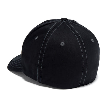 RDS OG Puffy Contrast Stitch Flexfit Hat - Black/Grey