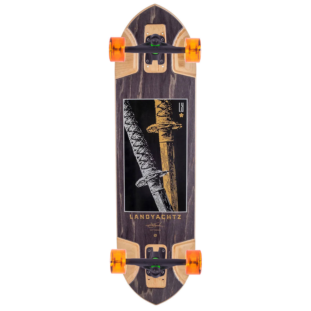 Landyachtz Katana Longboard Complete - Black – CCS
