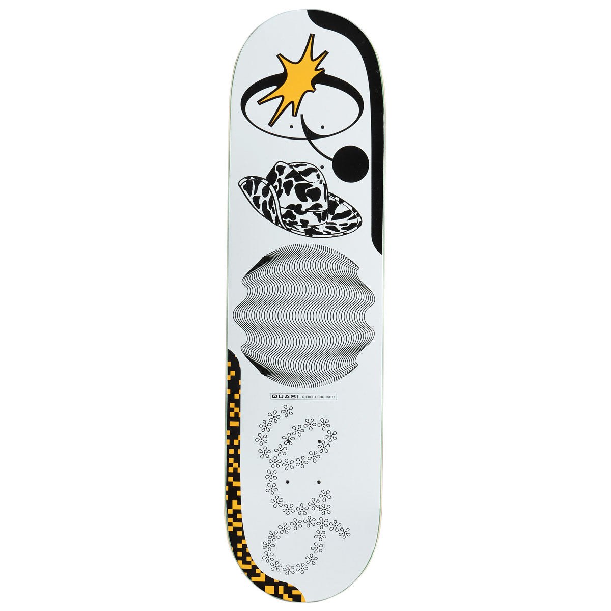 Quasi Crockett Bellyachin' Skateboard Deck - Thumbnail 3