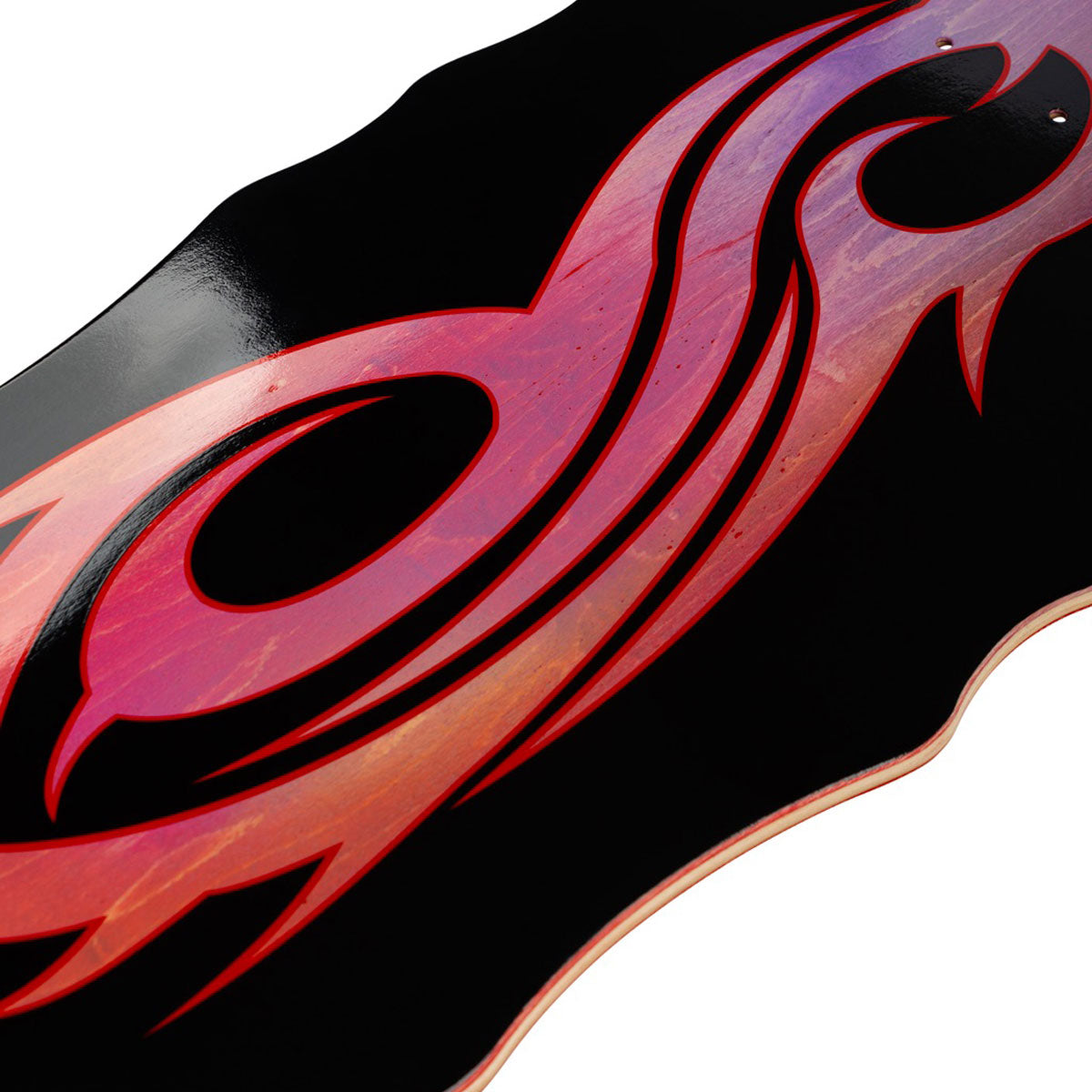 Welcome x Slipknot Tribal S On Widow Skateboard Deck - Purple/Red