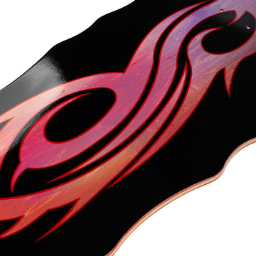 Welcome x Slipknot Tribal S On Widow Skateboard Deck - Purple/Red Stain - 10.00