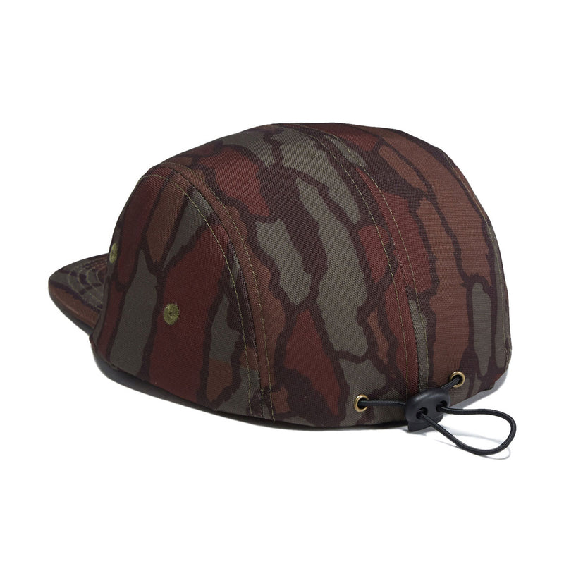 Snack Earflap Hat - Bark Camo