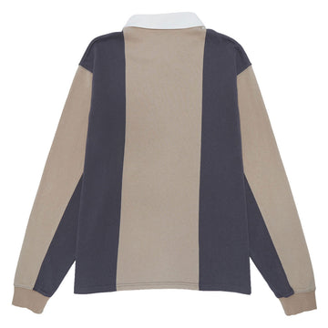 Quasi Ruck Long Sleeve Rubgy Shirt - Navy