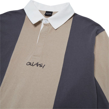 Quasi Ruck Long Sleeve Rubgy Shirt - Navy
