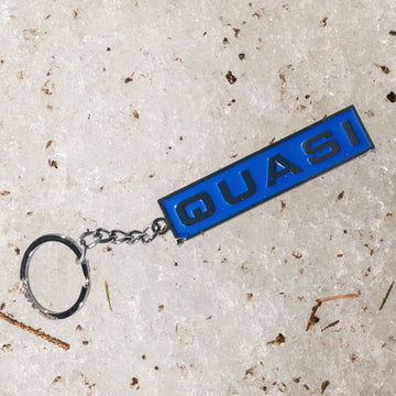 Quasi Euro Keychain - Blue