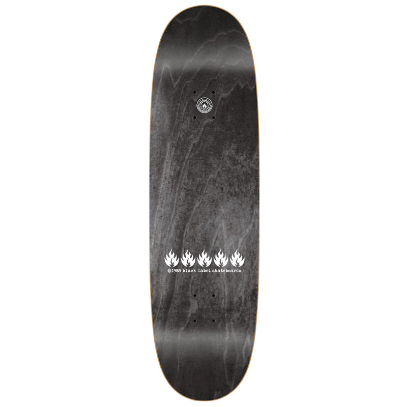 Black Label Elijah Akerley Black Cat Custom Egg Skateboard Deck - 9.00