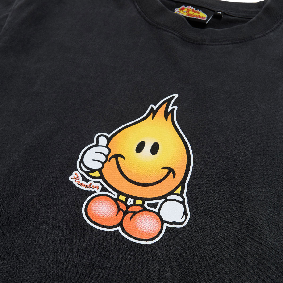 World Industries Classic Flameboy T-Shirt - Vintage Black