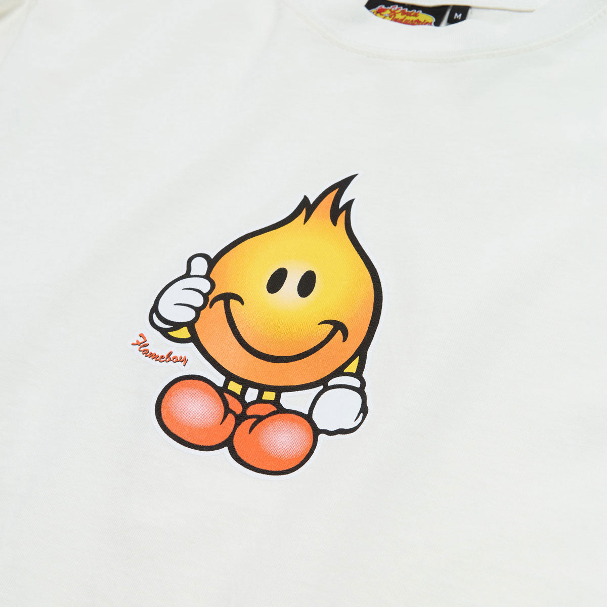 World Industries Classic Flameboy T-Shirt - Vintage White