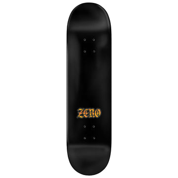 Zero Stained Glass Single Skull Skateboard Complete - Yellow - 8.25